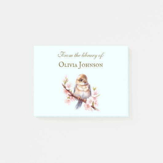 取り外し可能カスタム蔵書票パッド ポストイット (正面)