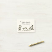 取り外し可能カスタム蔵書票パッド ポストイット (デスク上)