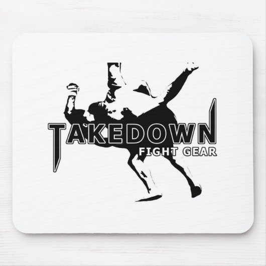 取り外し戦いのギア マウスパッド (正面)