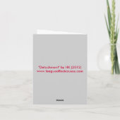 取り外し：カード(MESSAGE INSIDE) サンキューカード (裏面)