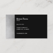 取り引きの名刺をセメントで接合して下さい 名刺 (裏面)