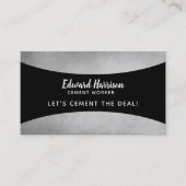 取り引きの名刺をセメントで接合して下さい 名刺 (正面)