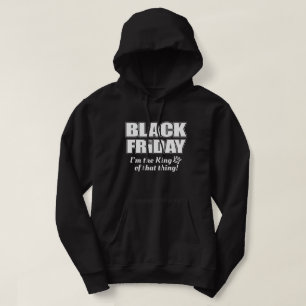 取り引きのTシャツのための金曜日の黒いおもしろいなショッピング パーカ
