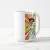 取り戻す コーヒーマグカップ (正面右)