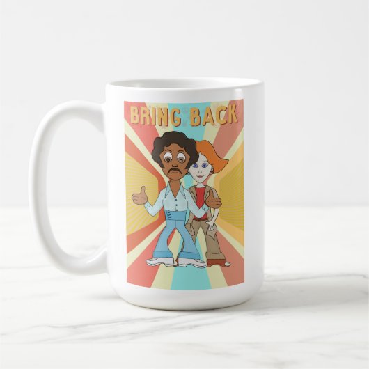 取り戻す コーヒーマグカップ (左)