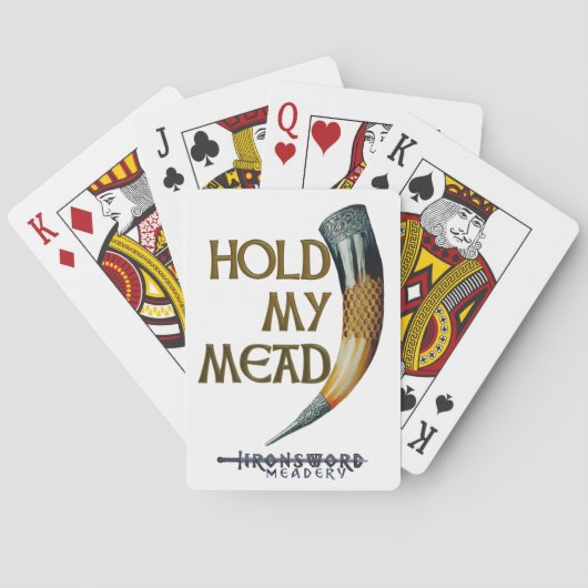 取り扱うか、飲む トランプ (裏面)