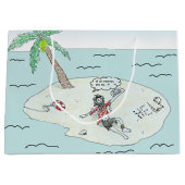 取り残された ラージペーパーバッグ (正面)