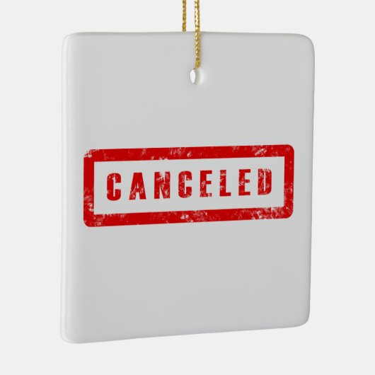 取り消されたオーナメント セラミックオーナメント (右)