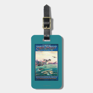 取り消された浮遊物の飛行機昇進ポスター ラゲッジタグ