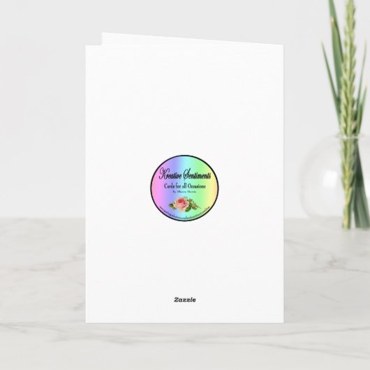 取り消された結婚お知らせ 案内状 (裏面)