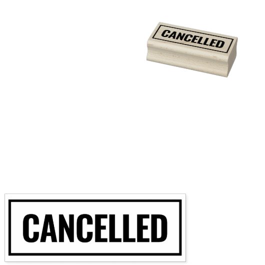 取り消さモダンれた縁どカスタム用木材 ラバースタンプ (押印)