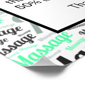 取り消しポリシー ポスター (角)