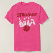 取り消し線付きT Tシャツ (デザイン正面)