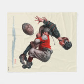 取り組まれる フリースブランケット (正面(横))