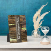 取り組み感動的フォトプラーク フォトプラーク (側面)