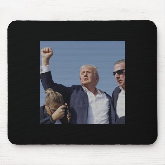 取り組み – トランプのラリーPennsylvania Attem マウスパッド (正面)