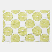 取り組もう |ライムパターン キッチンタオル (横)