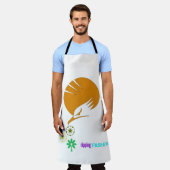 取り込みファッション エプロン (着用した状態)