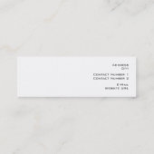 取り込んだ名刺 スキニー名刺 (裏面)