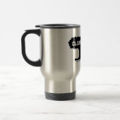 取り除かれた熱い旅行コーヒーカップ トラベルマグ (左)