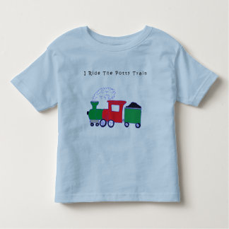 取るに足らない列車に乗って下さい トドラーTシャツ