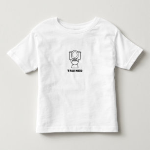 取るに足らない訓練されたワイシャツ トドラーTシャツ