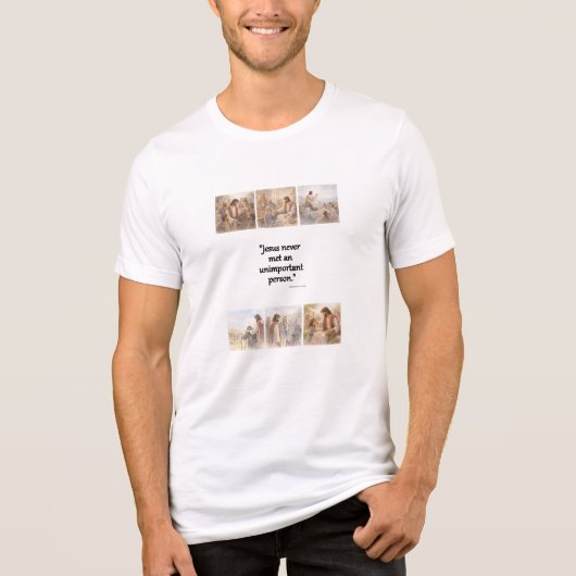 取るに足りない人なんていない トライブレンドTシャツ (正面)