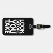 取る前に見る（パーソナライズ可能） ラゲッジタグ (正面横)