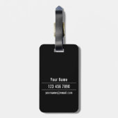 取る前に見る（パーソナライズ可能） ラゲッジタグ (裏面縦)