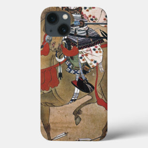 取付けられた武士 iPhone 13ケース