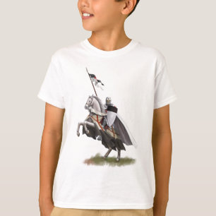 取付けられた騎士Templar Tシャツ