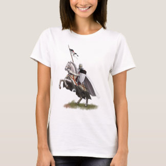 取付けられた騎士Templar Tシャツ
