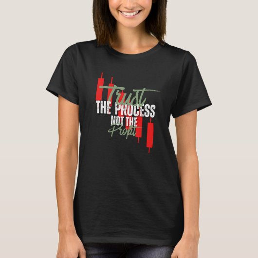 取引のモチベーション | 信頼 | 自己規律 Tシャツ (正面)