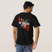 取引のモチベーション | 信頼 | 自己規律 Tシャツ (裏面フル)