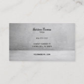 取引の名刺をセメント化する 名刺 (裏面)