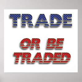 取引または取引されるポスター ポスター