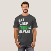 取引トレーダー – 株式素晴らしブローカー Tシャツ (正面フル)