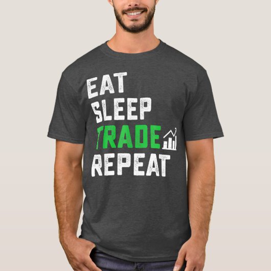 取引トレーダー – 株式素晴らしブローカー Tシャツ (正面)