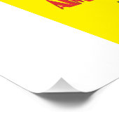 取引実在は、ここにポスタープリントタイプのワードアート ポスター (コーナー)