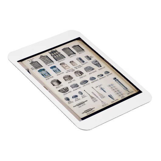 取引目録からのキッチンの収納と器具 マグネット (右側)