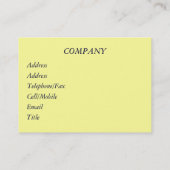 取引。新しいブーツ。英国 名刺 (裏面)