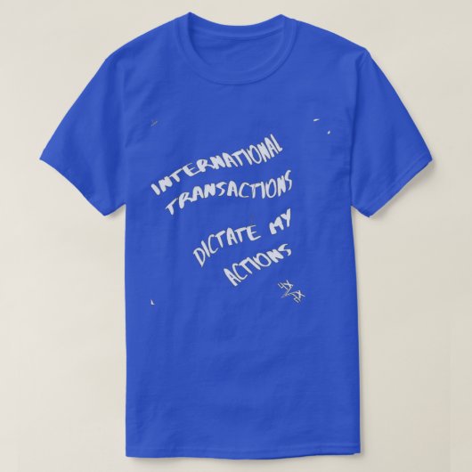 取引 Tシャツ (デザイン正面)