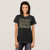 取引Cryptocurrency億万長者Cryptoビジネス Tシャツ (正面フル)