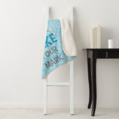 取得あなたの印の作Yor印の水泳のデザイン シェルパブランケット (インサイチュ)