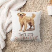 取得しなストップい – 犬の恋人 – ゴールデンリトリバー クッション (ブランケット)