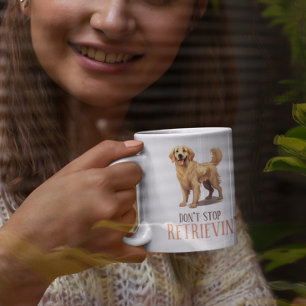 取得しなストップい – 犬の恋人 – ゴールデンリトリバー コーヒーマグカップ