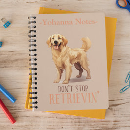 取得しなストップい – 犬の恋人 – ゴールデンリトリバー ノートブック