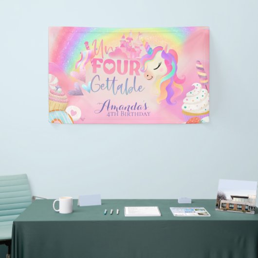 取得できない 横断幕 (トレードショー)