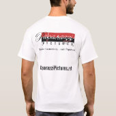 取得写真はまたは死にます! Tシャツ (裏面)