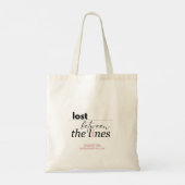 取得失った トートバッグ (裏面)